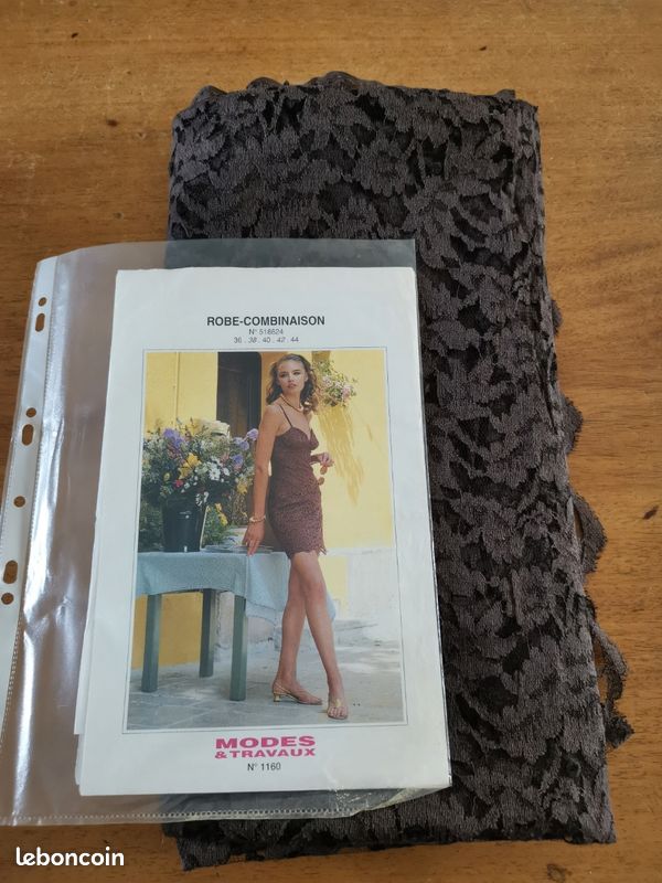 Dentelle + patron robe (image 5)