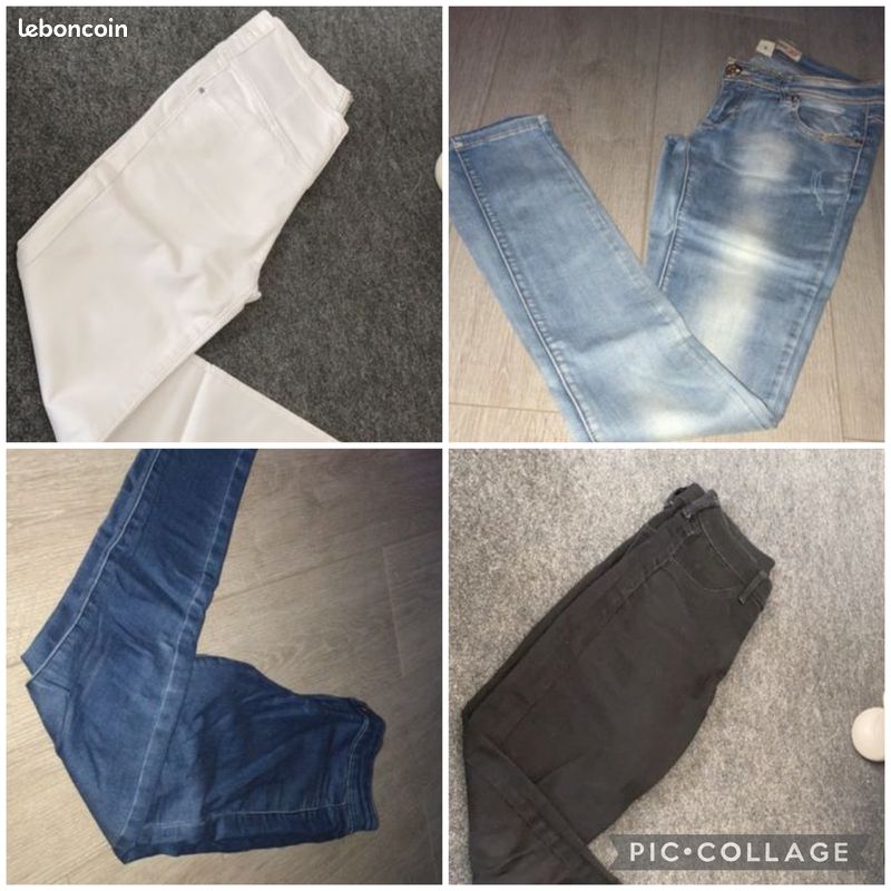 Lot de jean, short, jogging (image 1)