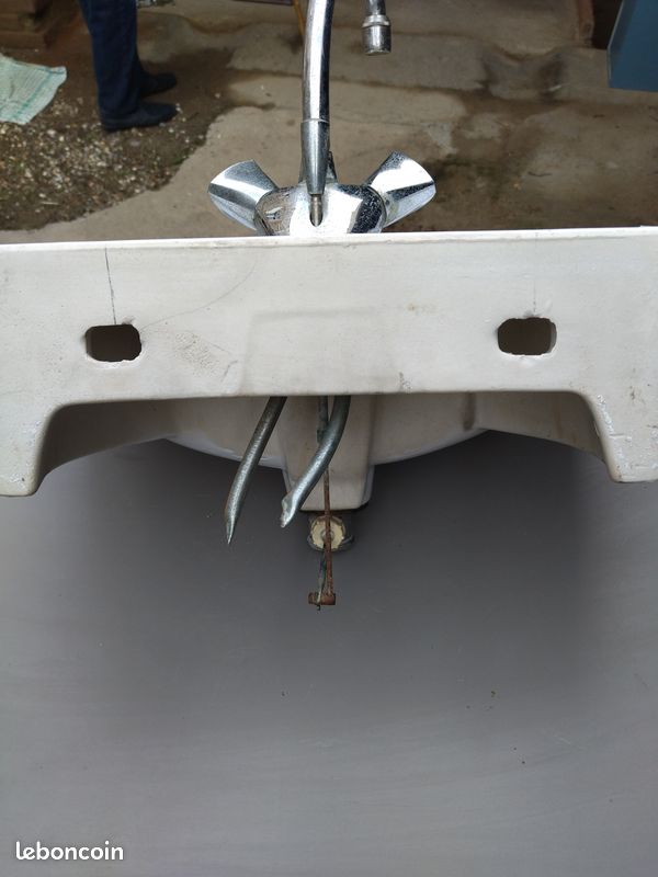 Lavabo sur colonne (image 5)