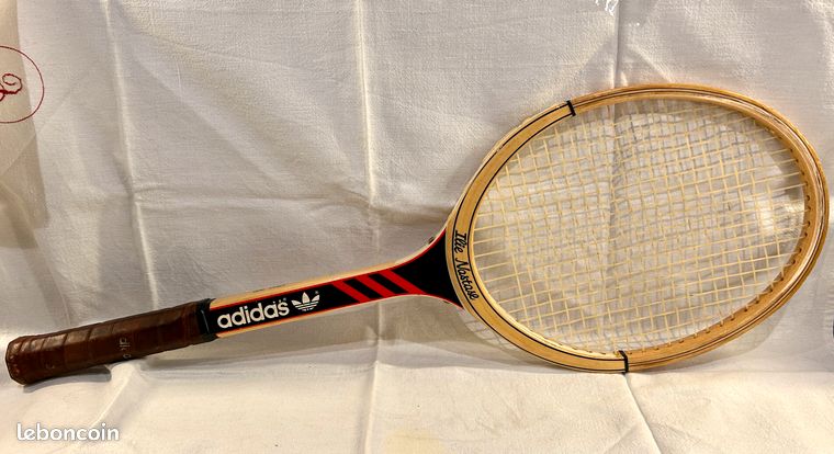 Ravissante raquette de tennis Vintage Snauwaert Majestic GARANTIE à usage ou déco ! Années 1950/1960 - France
