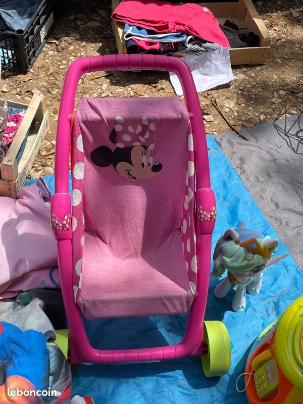 Poussette pour poupon Minnie Jeux Jouets
