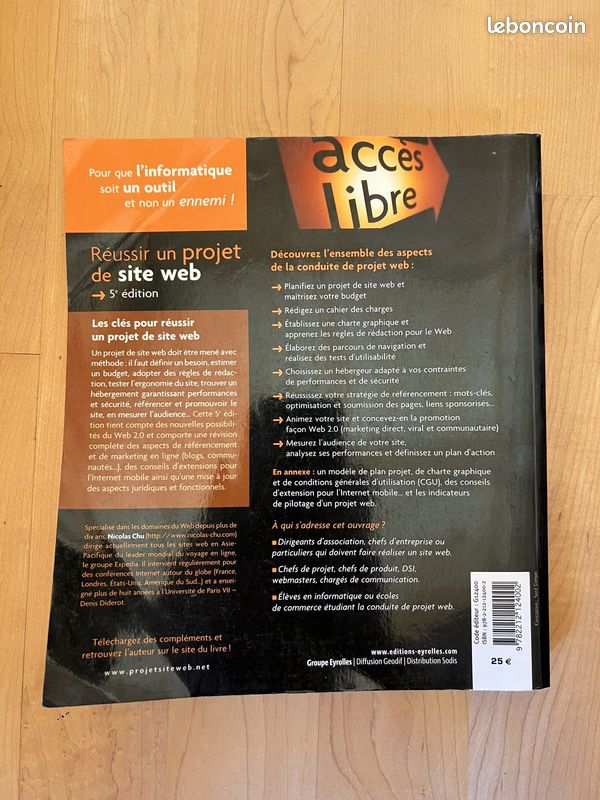 Réussir un projet de site web (5e édition) — Eyrolles (image 2)