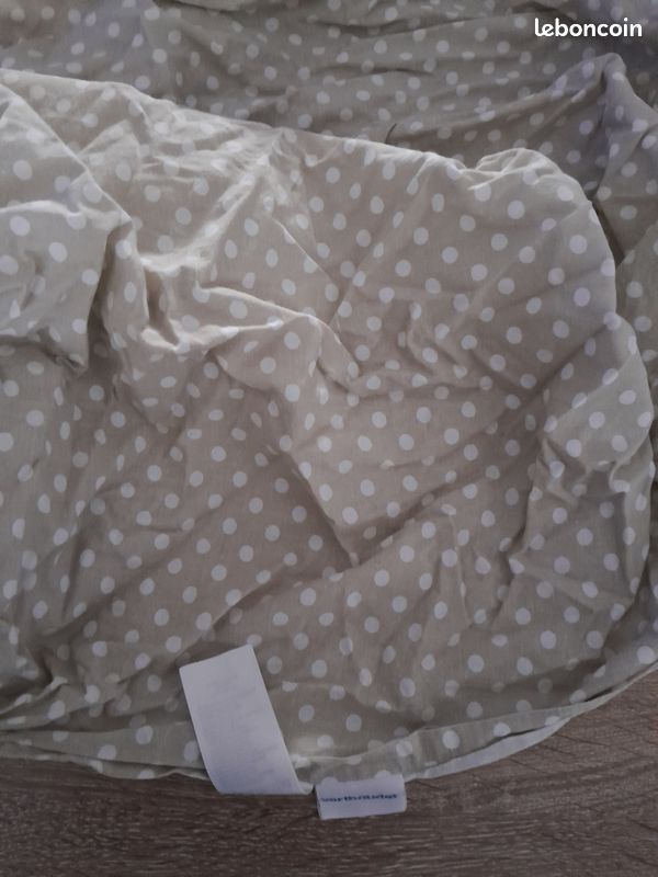 Ensemble gigoteuse,tour de lit et drap (image 3)