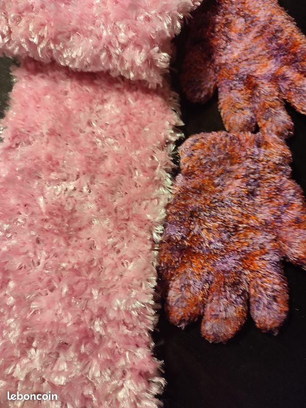Gants et écharpe fillette 5.8 ans CHLOE03 (image 4)