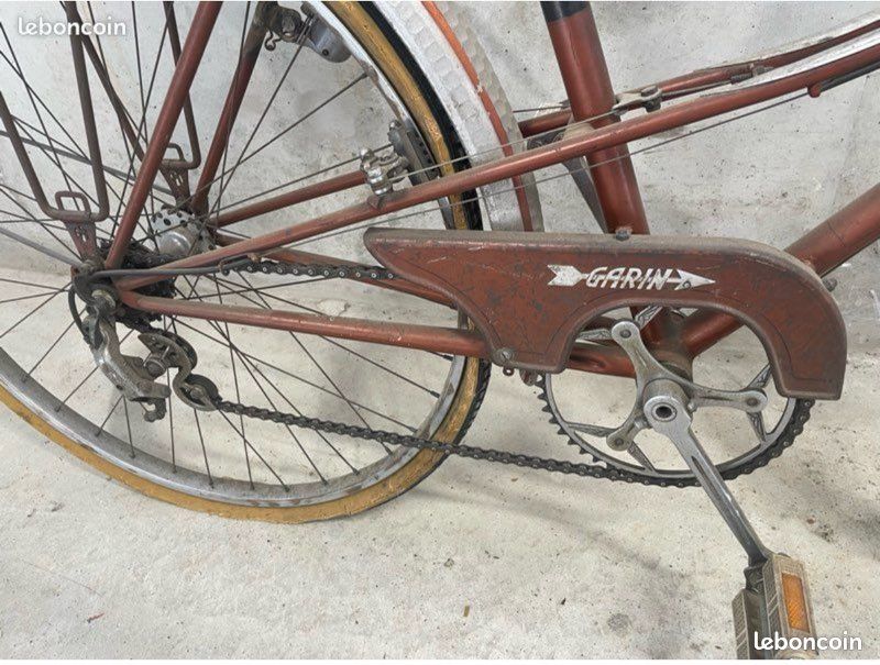 RARE Cadre de vélo DE VILLE HIRONDELLE MANUFRANCE ancien 1930/40 rare