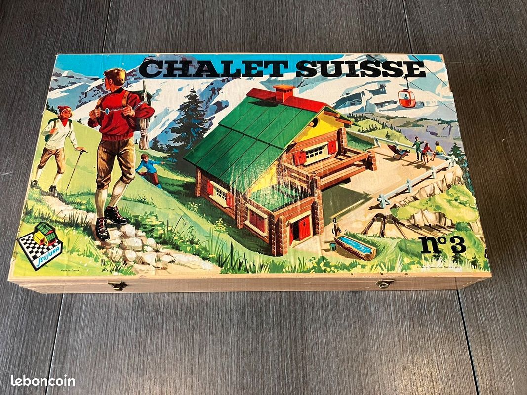 Chalet en bois Jeujura - Label Emmaüs