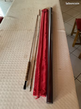 Moulinet de pêche à la mouche en laiton vintage / 2,5 pouces