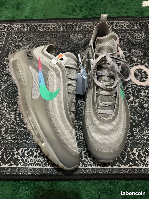 Sneaker Air Max 97 Og Menta OFF-WHITE X Nike Air Max 97 Menta THE TEN
