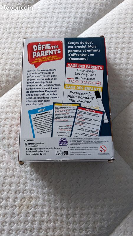 Jeu Défis tes parents (image 2)