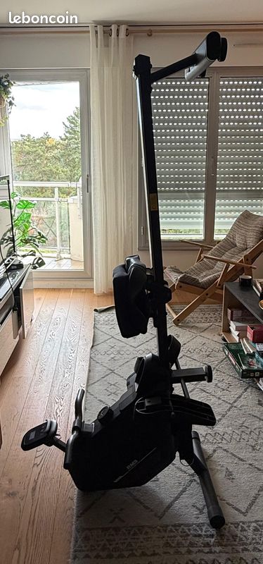 Rameur d’appartement RM3 + Coussin de siège ergonomique Vapor (image 1)