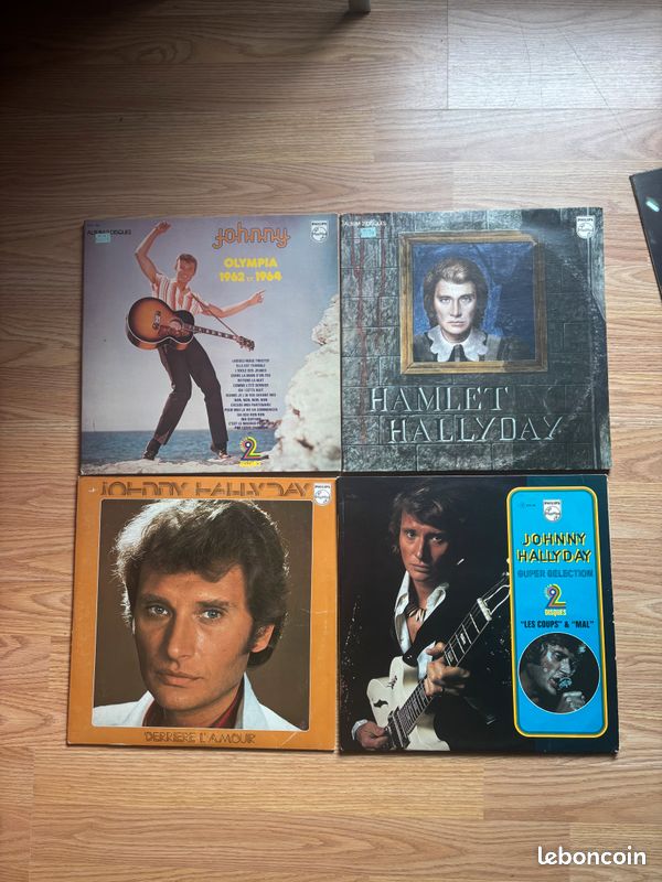Lot de vinyles Johnny hallyday (image 3)