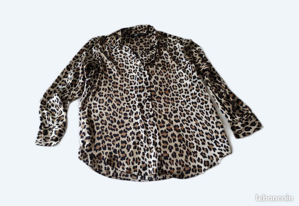 Shirt Chemisier ImprimÃ© LÃ©opard Robe ImprimÃ© Vichy Robe