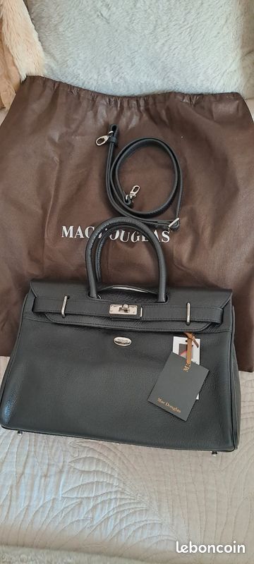 Sac à main Mac Douglas neuf, modèle Pyla-Buni XS, coloris noir (image 1)