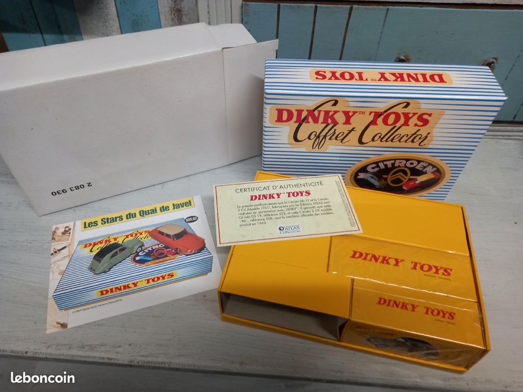 Dinky coffret 2cv ds (image 1)