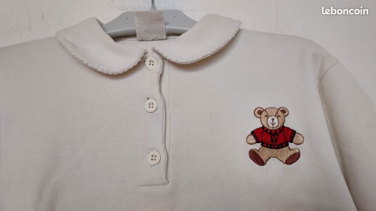 Polo col claudine taille 8 ans (jared54) (image 3)
