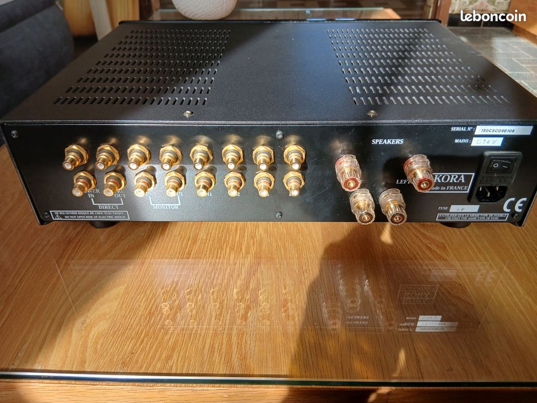 Ampli HiFi KORA Design 30 à Tubes - 30 Watts - Parfait état - Audiophile