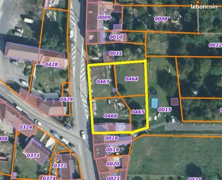Terrain 1337 m² · à Crécy-sur-Serre · 1 337 m² · 33 600 €