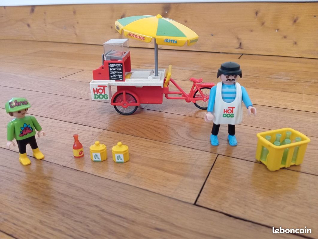 Playmobil vendeur de Hot Dog Jeux Jouets