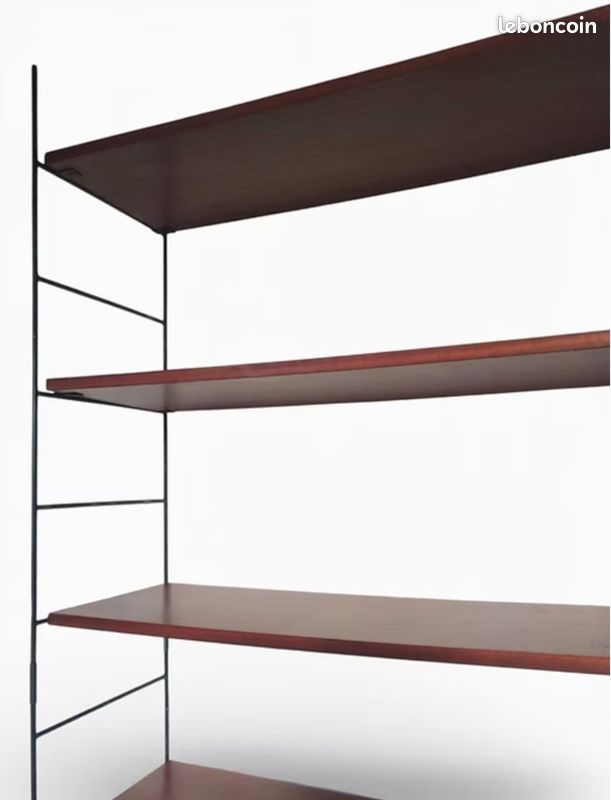 Grande étagère murale modulable année 70 (image 2)