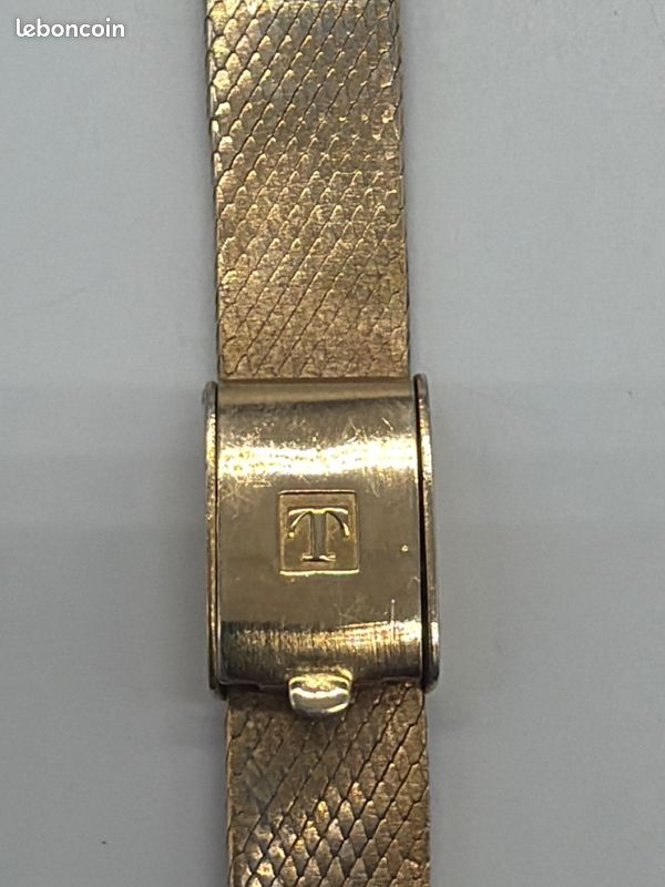 Montre Tissot Stylist Quartz vintage dorée - À restaurer - Pièce collection (image 9)