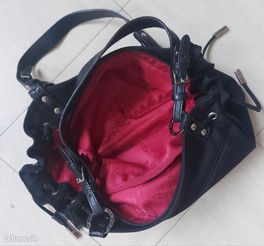 Sac en toile Lancaster noir (image 4)