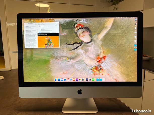IMac 27" 5K 2017 – Core I5 3.8 GHz – 8 Go RAM – 1 To SSD – Argent – Reconditionné Très Bon État