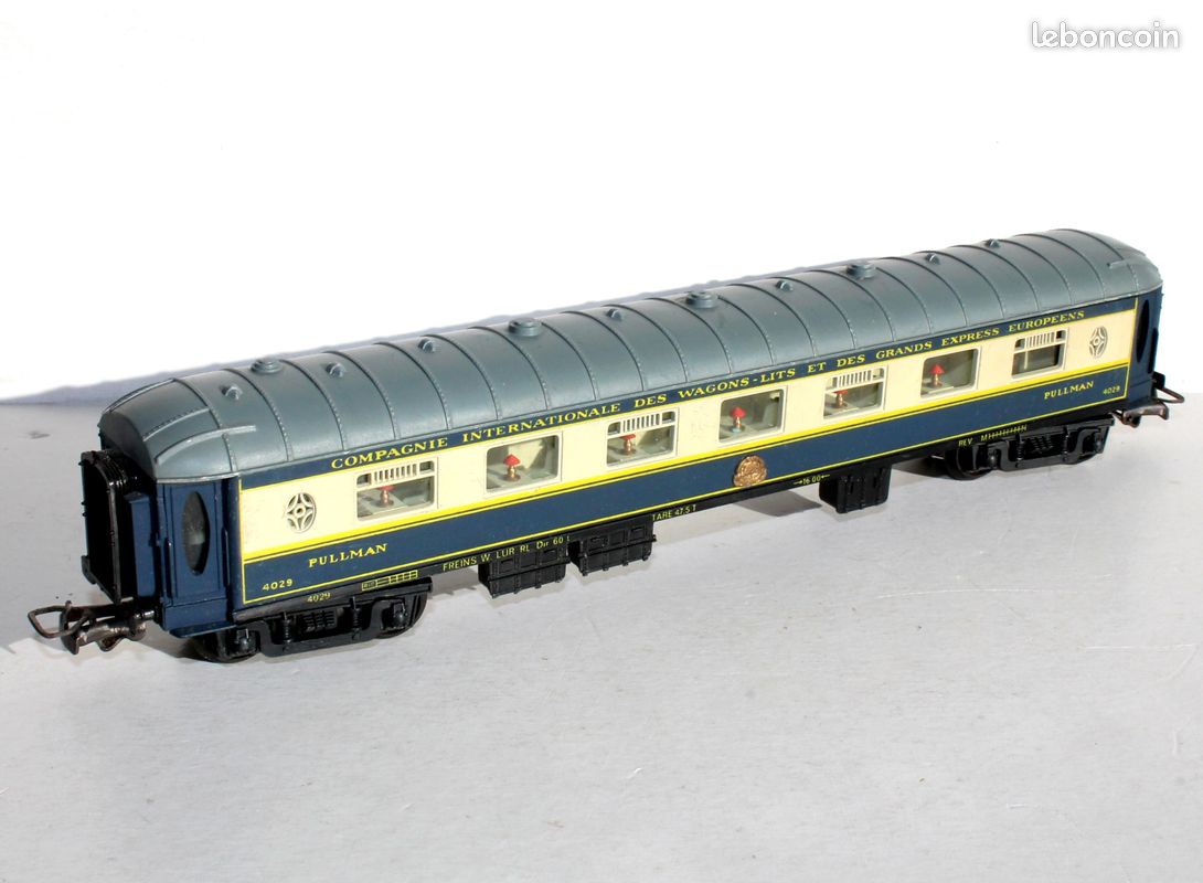 Wagon Restaurant Jouef HO Vintage - Modélisme Ferroviaire - Occasion