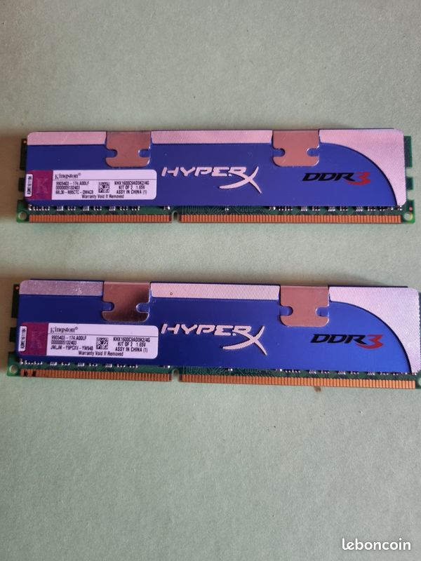 Barette mémoire Kingston Hyper X 9905403 DDR3 (image 1)