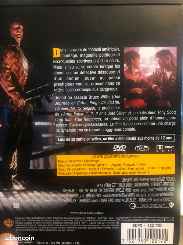 Dvd Le Dernier Samaritain ( Bruce Willis ) (image 2)