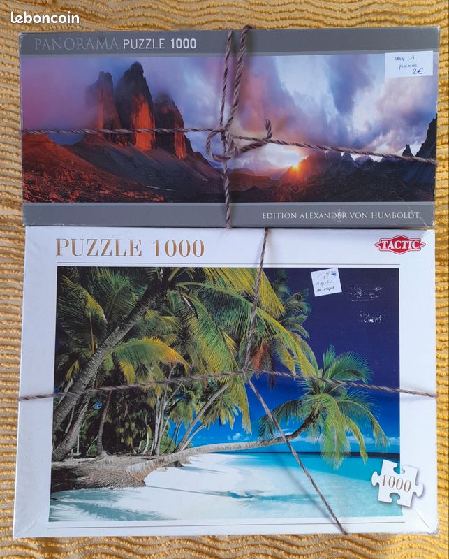 Lot de 4 puzzles incomplets (image 1)