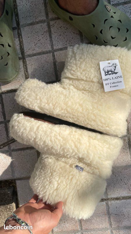 Chaussons 100% laines 41 42 (image 7)