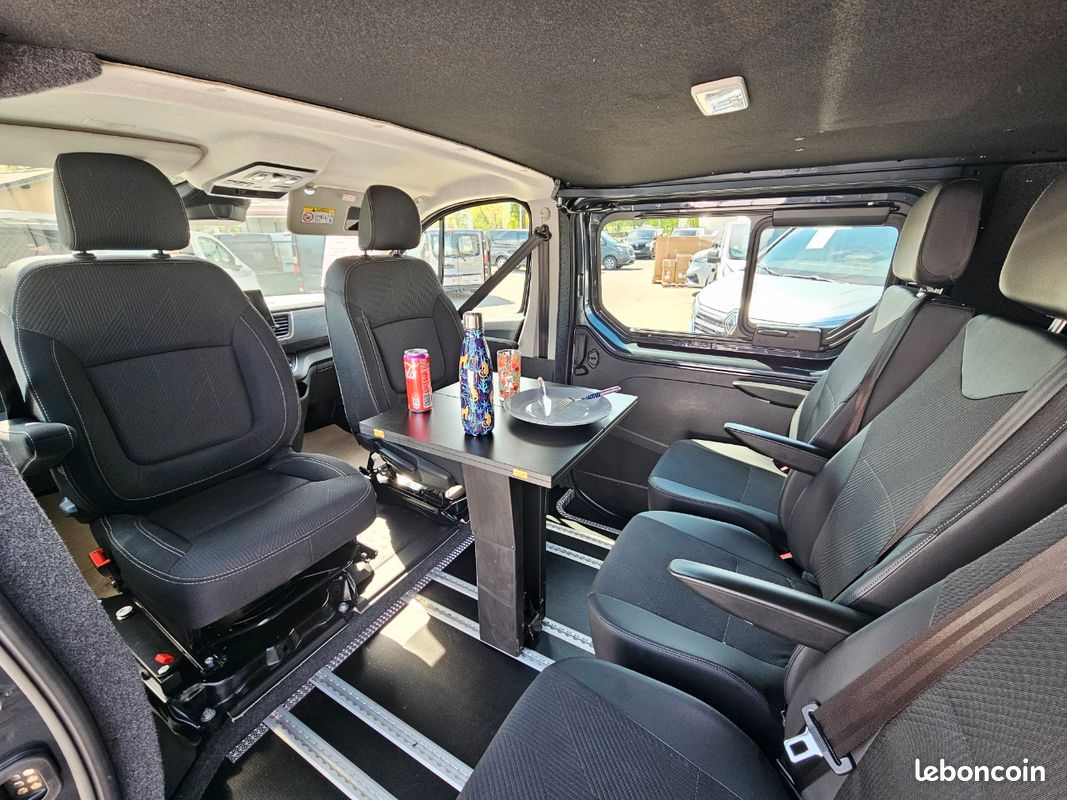 Renault trafic aménagement sur mesure, 5 places modulables (aucune taxe) (image 9)