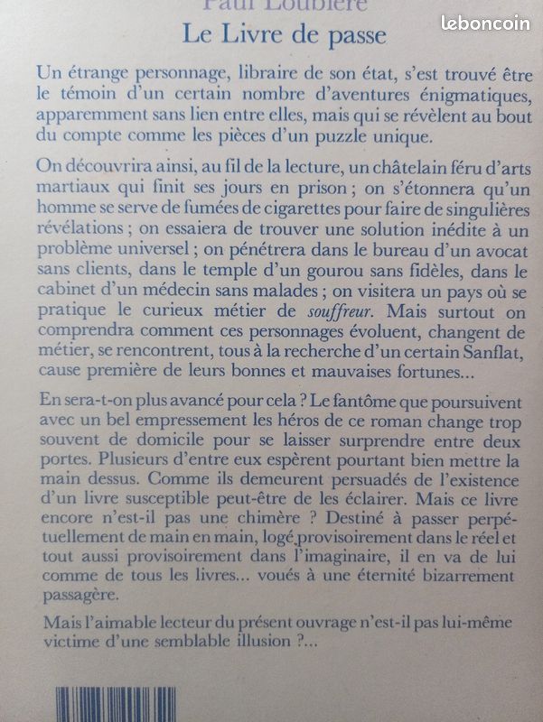 Paul Loubière - Le livre de passe (image 3)