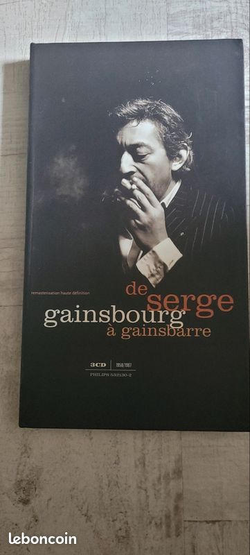 Album Cd Livre Gainsbourg avec l (image 1)