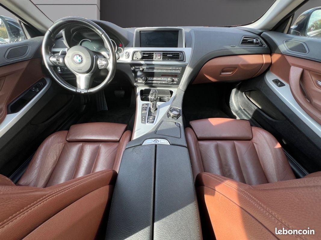 BMW SERIE 6 COUPE F13 640d xDrive 313ch Exclusive Individual Entretien complet Garantie 12 mois (image 2)