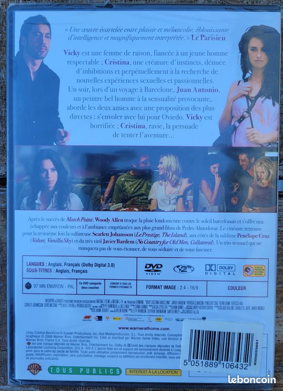 DVD Vicky Christina Barcelona (Neuf) (image 2)