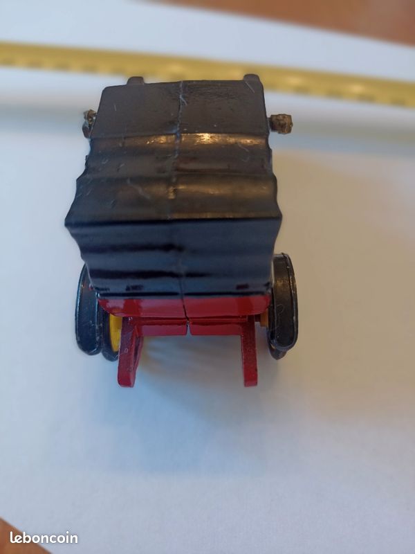 Miniature Rami Taxi De La Marne Renault 1907 échelle 1:43, Variante Roues Rares, France