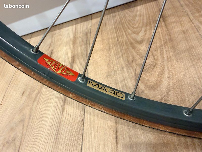 Jante Vélo Vintage Mavic MA40 - 27 X 1 1/4, 36 Trous, Aluminium - Neuf Ancien Stock (NOS)