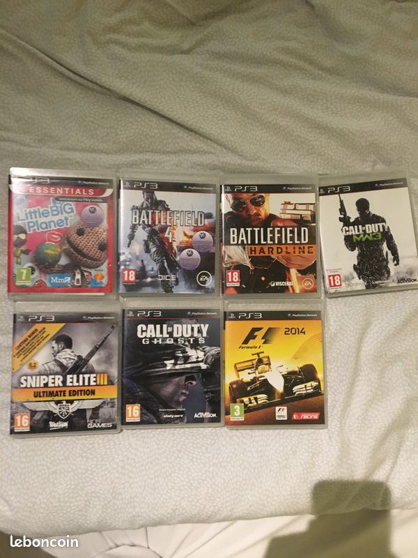 7 jeux PS3 + prix négociable (image 1)