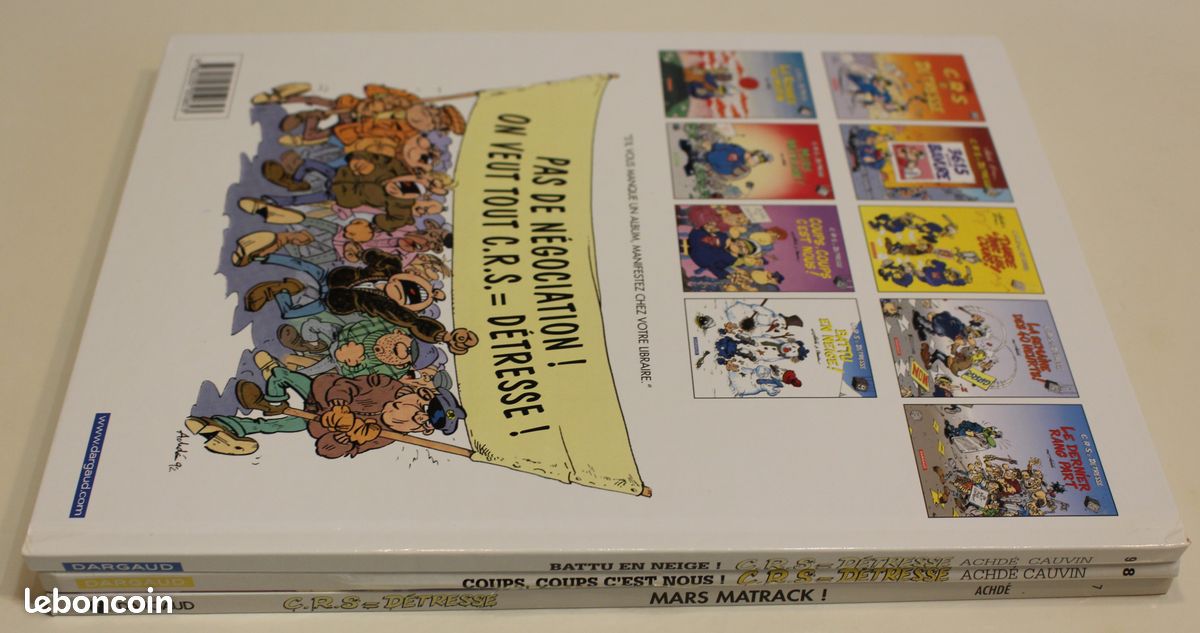 BD Crs = Détresse - Tomes 7 à 9 (image 3)