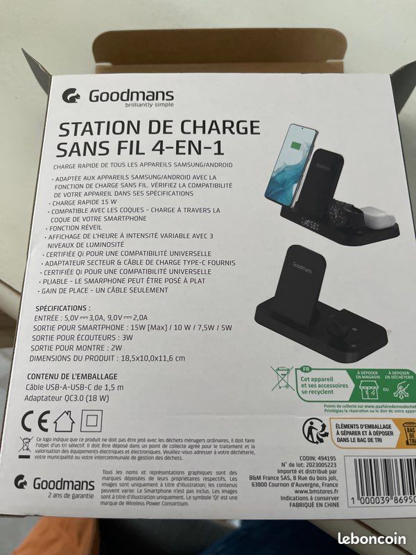 Station de recharge tel (image 2)