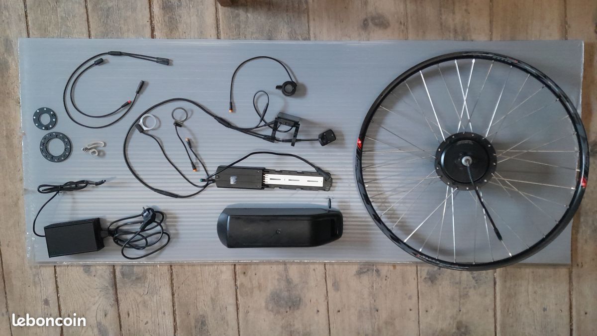 Kit moteur vélo électrique roue arrière 1000W 48V Vélos