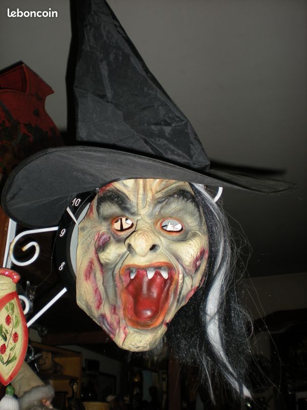 Chapeau sorcière tricoté pliable 56 58 cm pour Halloween 1014-MOD-3 - Accessoires & Bagagerie