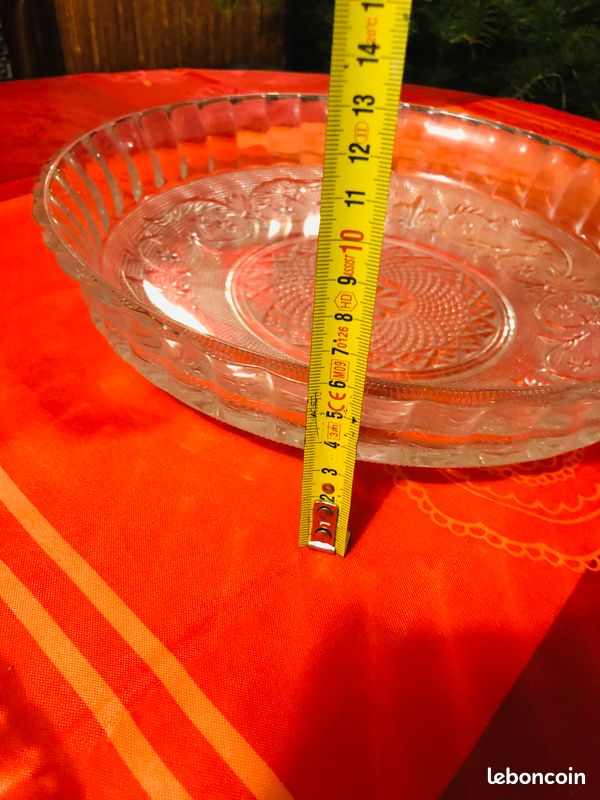 Plat à gâteaux en verre 30 diamètre (image 8)