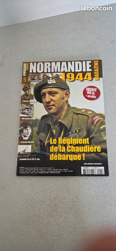 [LOT DE 17] Collection Magazines "Normandie 1944" - Éditions Heimdal (WW2 / D-Day) + N°1 (image 5)