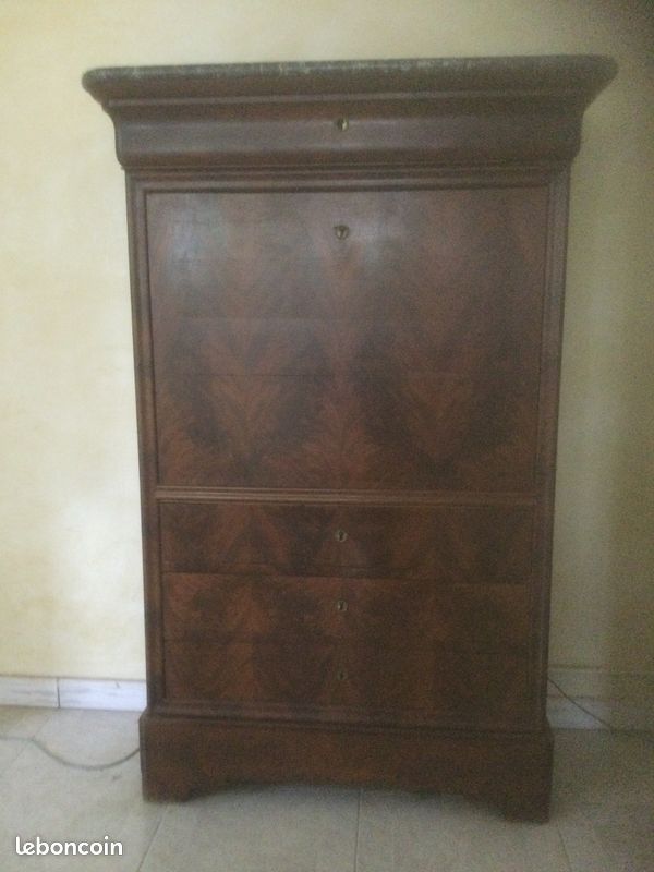 Secrétaire bureau ancien (image 1)