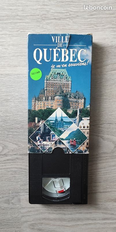 Rare VHS Québec Je m'en souviens (Souvenirs d'été) K7 SECAM (image 3)