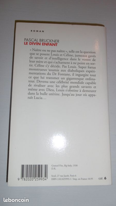 Pascal Bruckner Le divin enfant (image 2)