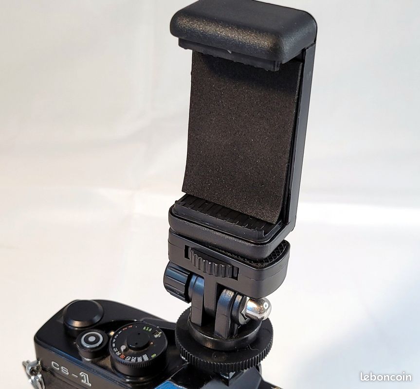 📸 1 Support de téléphone universel et 1 adaptateur griffe flash pour appareil photo – Neufs (image 8)