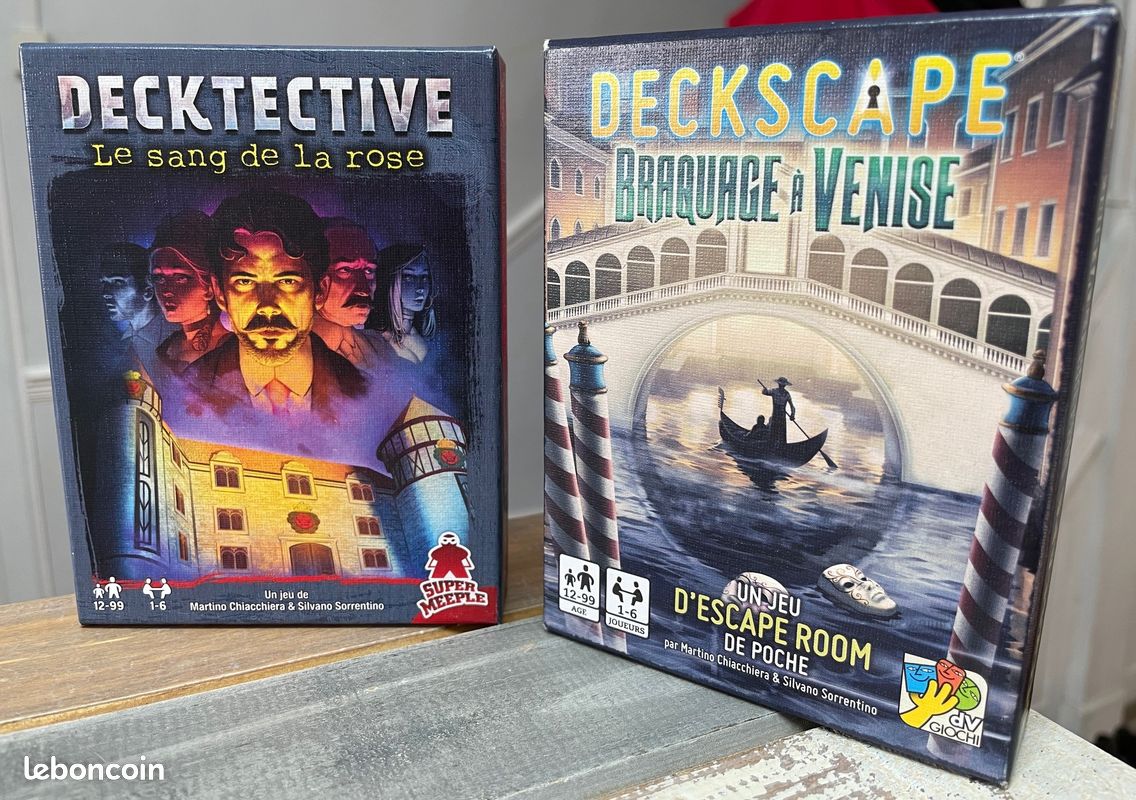 Escape game DECKSCAPE + enquête DECKTECTIVE (image 1)